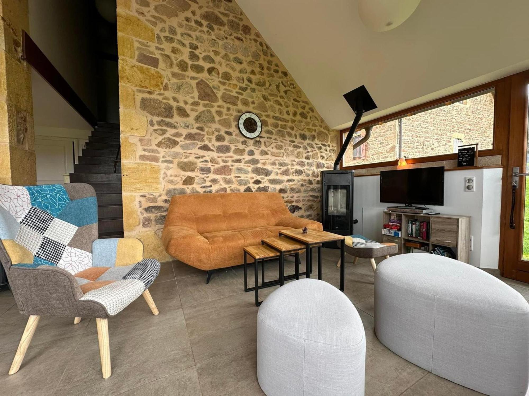 Les Perruchons Ancienne Grange Renovee Avec Soin Villa Ozolles Buitenkant foto